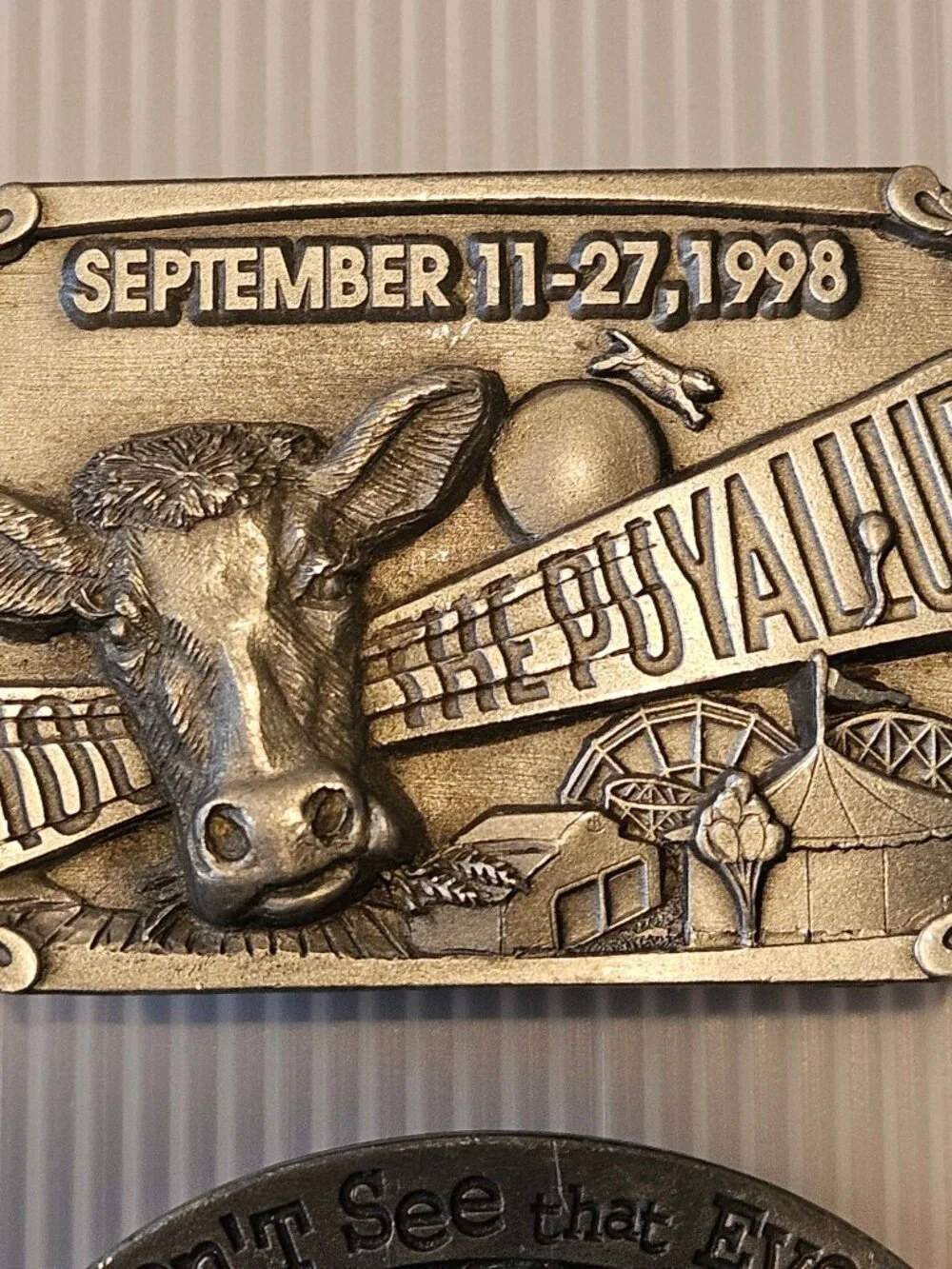 Siskiyou Belt Buckles Lot 2 Puyallup Fair 1995 1998 Limited Edition Numbered